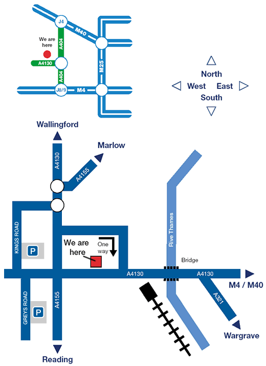 Oxford Office Map